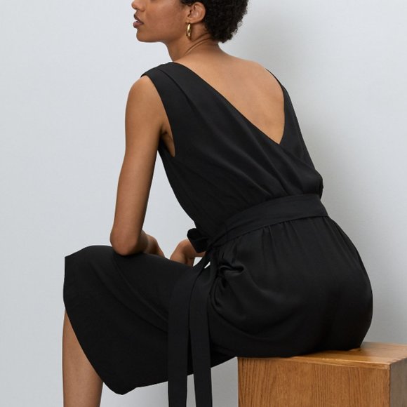 NWT Babaton Maximillian Jumpsuit, Pure Indigo, S - Picture 3 of 6